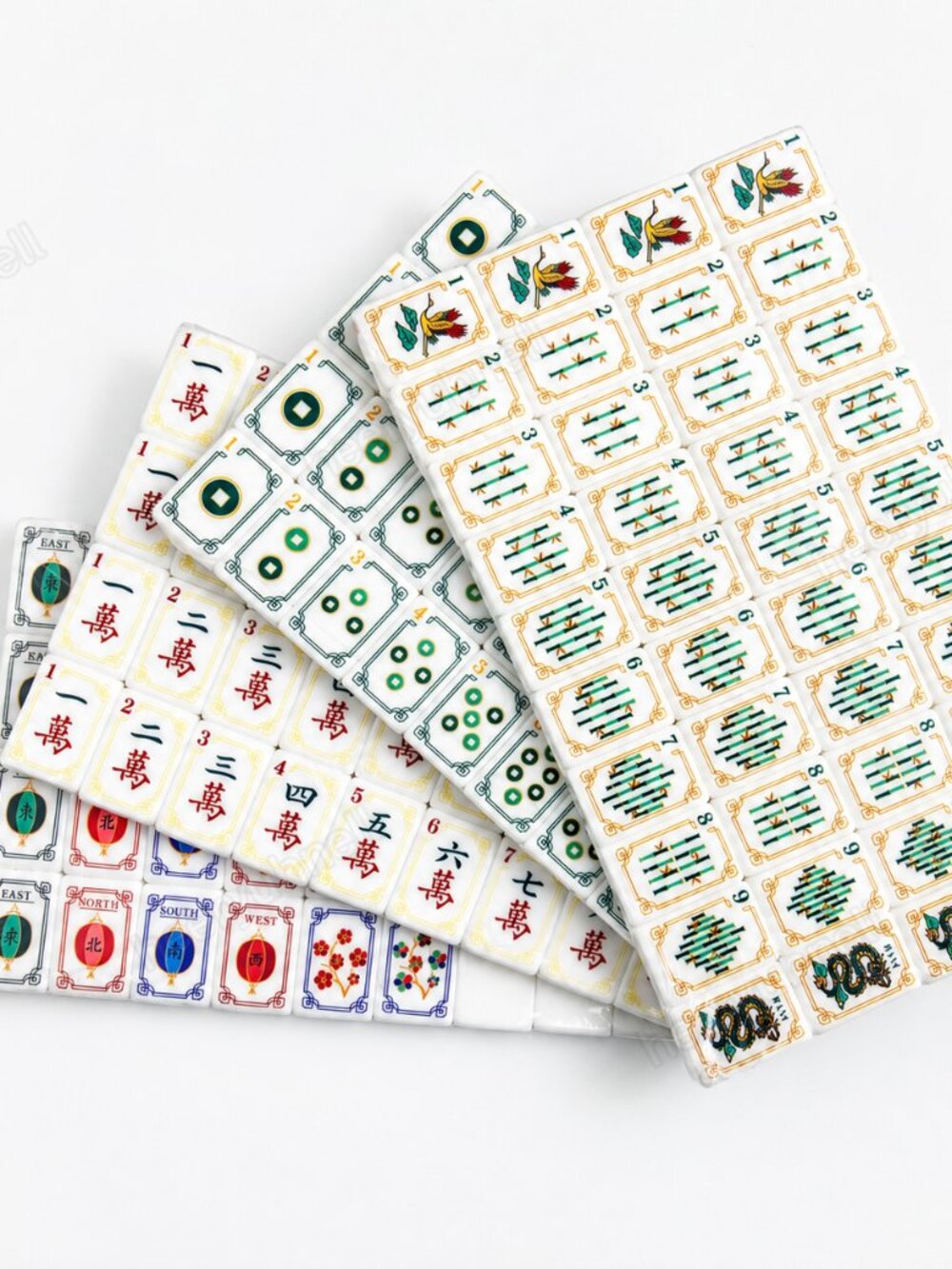 Luxury Koi Fish American Mahjong Set 160 Tiles